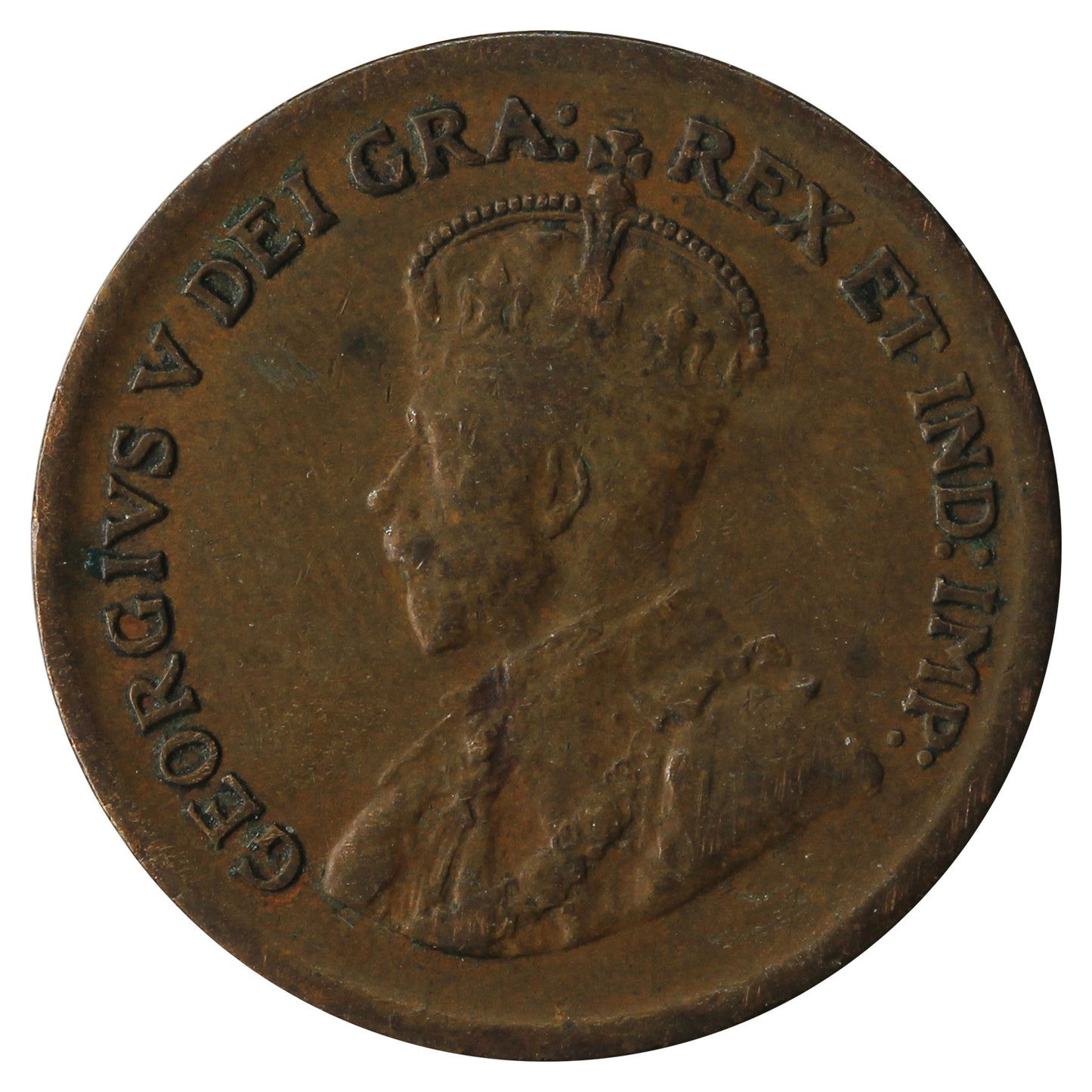 1929 High 9 Canada 1-cent Very Fine (VF20)
