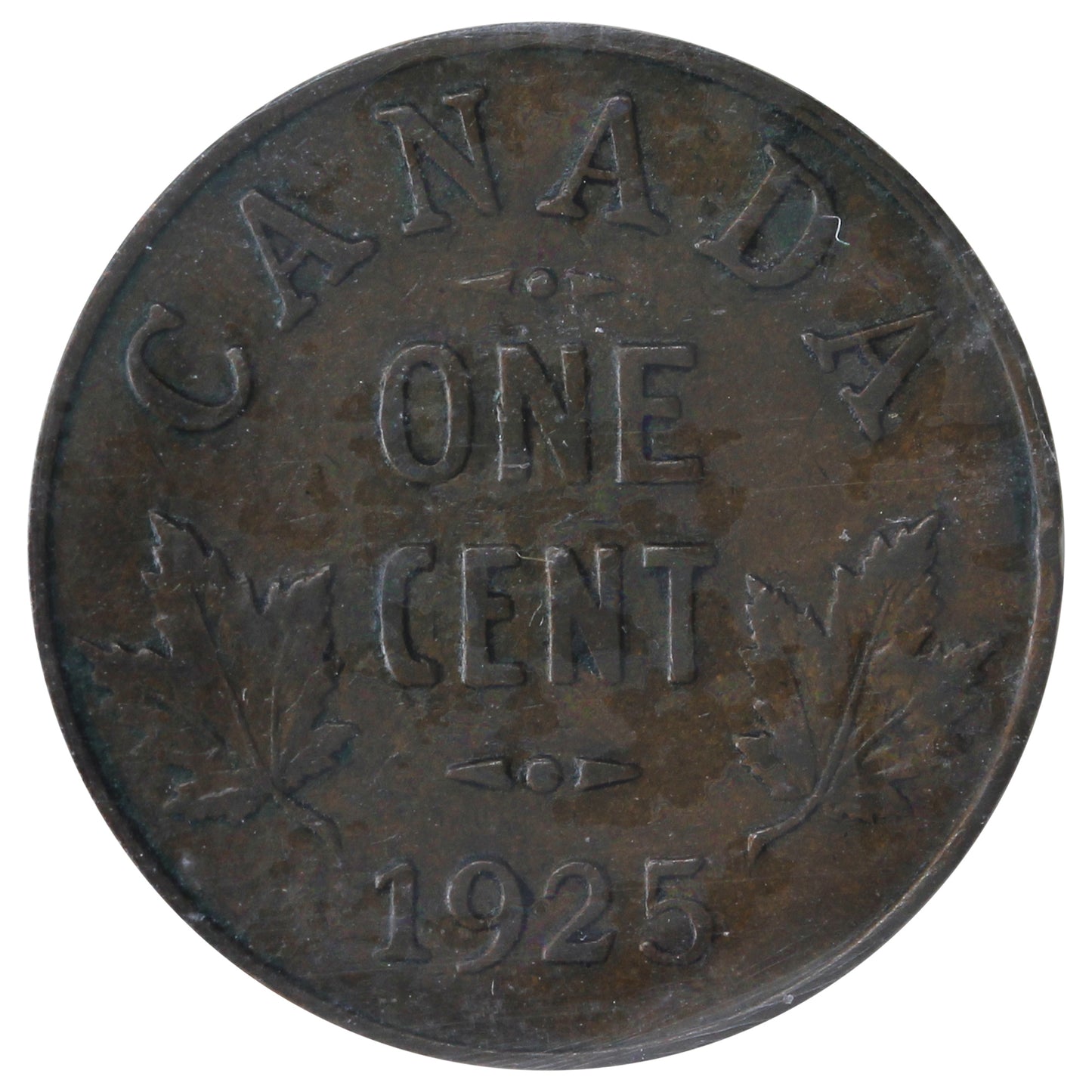1925 Canada 1-cent ICCS Certified VF30