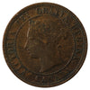 1886 Obv. 1a Canada 1-cent F-VF (F15)