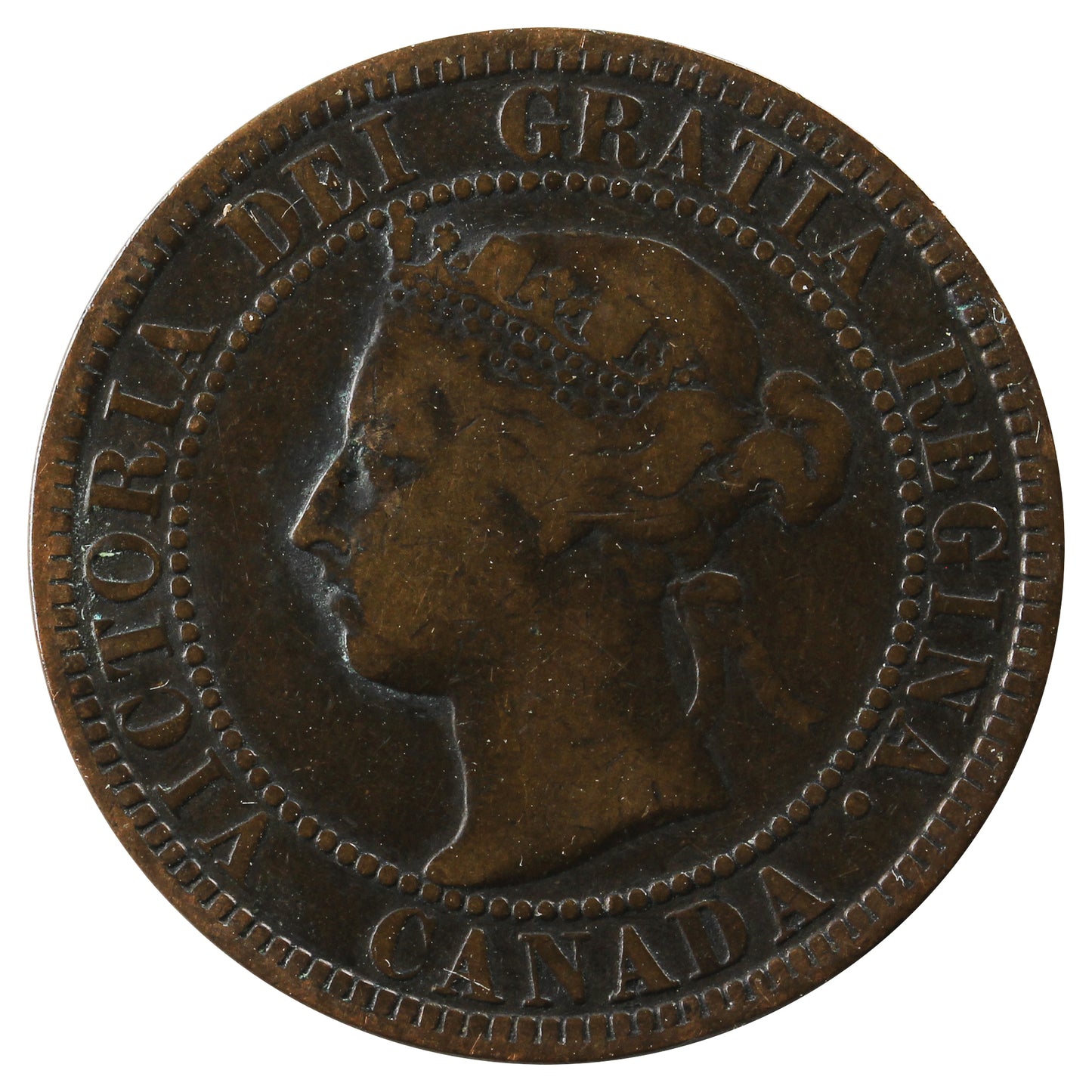 1898H Canada 1-cent Very Good (VG8)