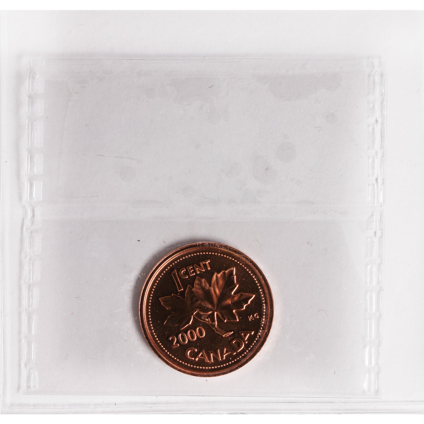 2000W Canada 1-cent ICCS Certified MS66 Red