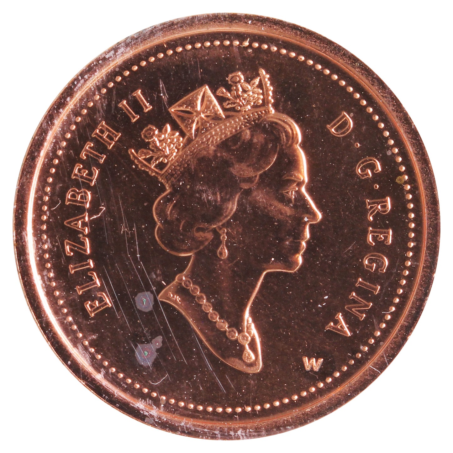 2000W Canada 1-cent ICCS Certified MS66 Red