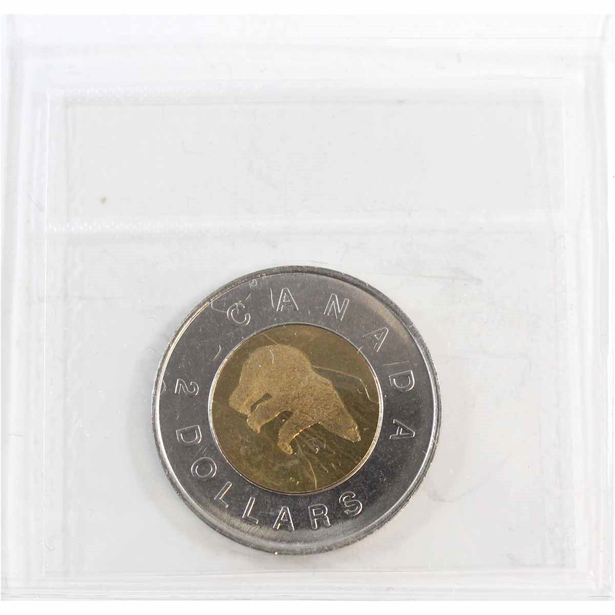 1996 Canada Two Dollar ICCS Certified MS65