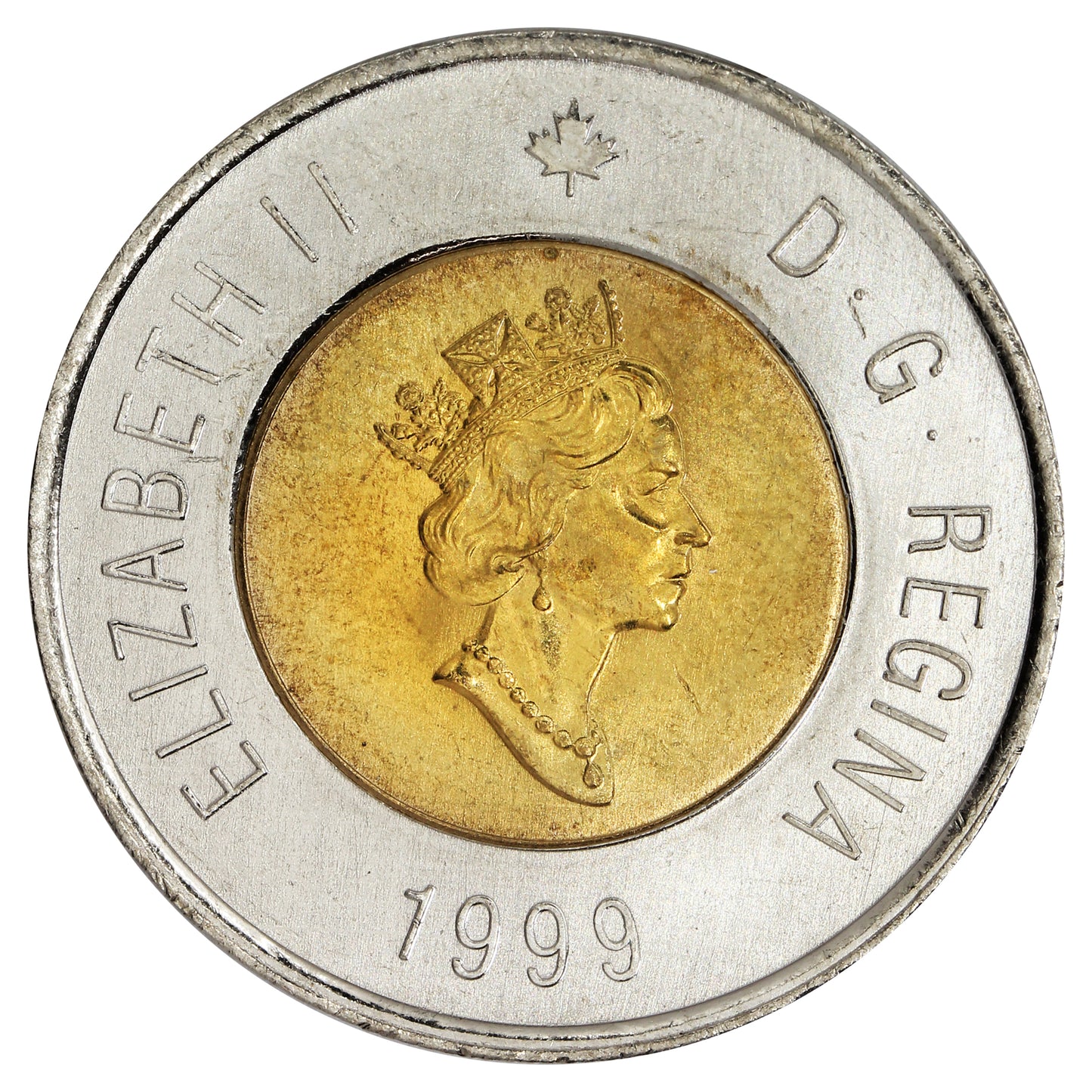 1999 Nunavut Canada Two Dollar Brilliant Uncirculated (MS63)