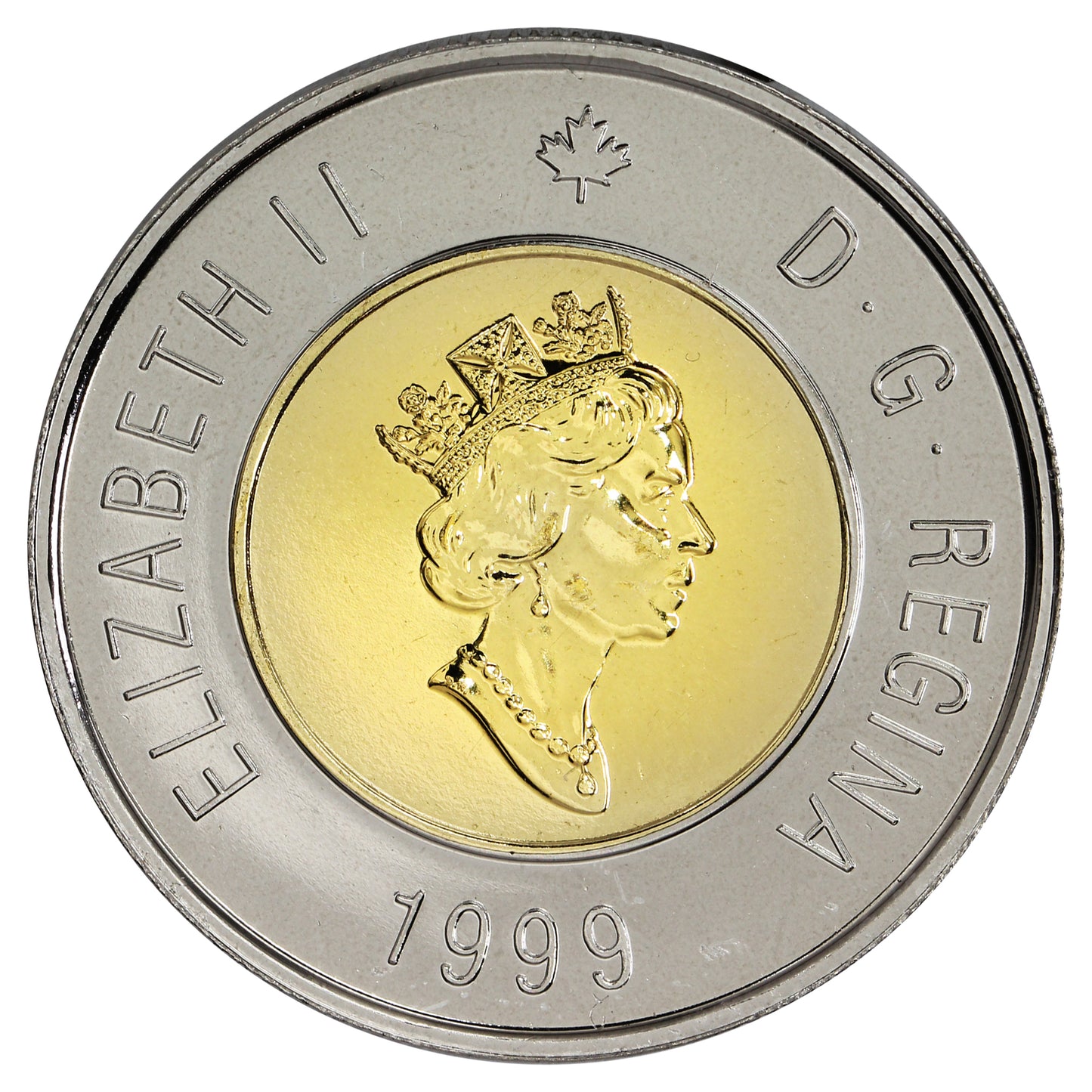 1999 Nunavut Canada Two Dollar Proof Like