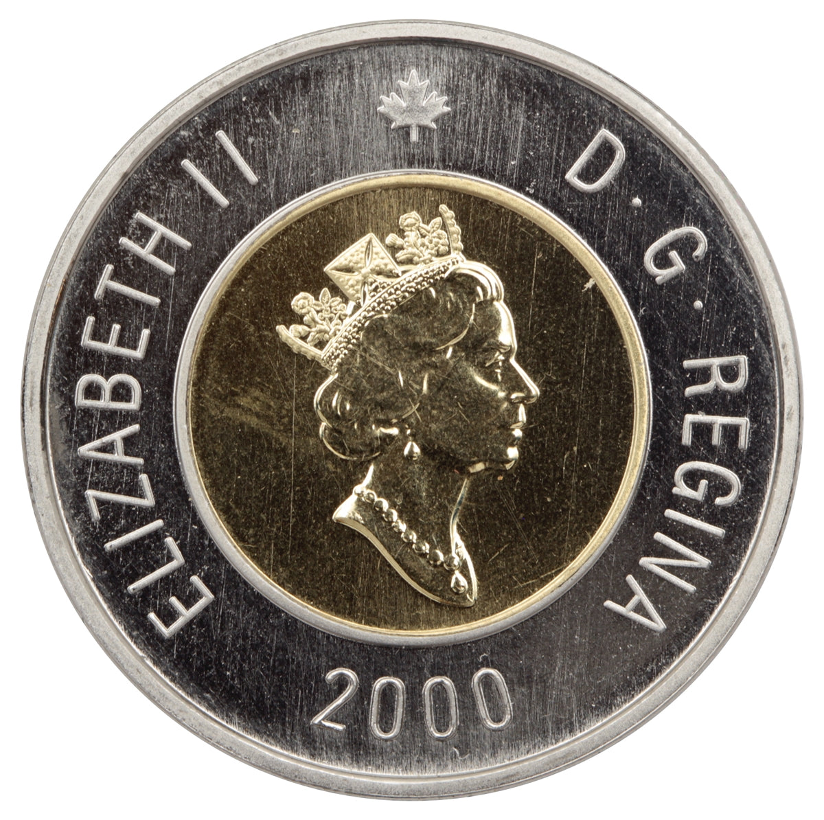 2000 Polar Bear Canada Two Dollar Specimen