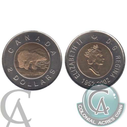 2002 Canada Two Dollar Brilliant Uncirculated (MS63)