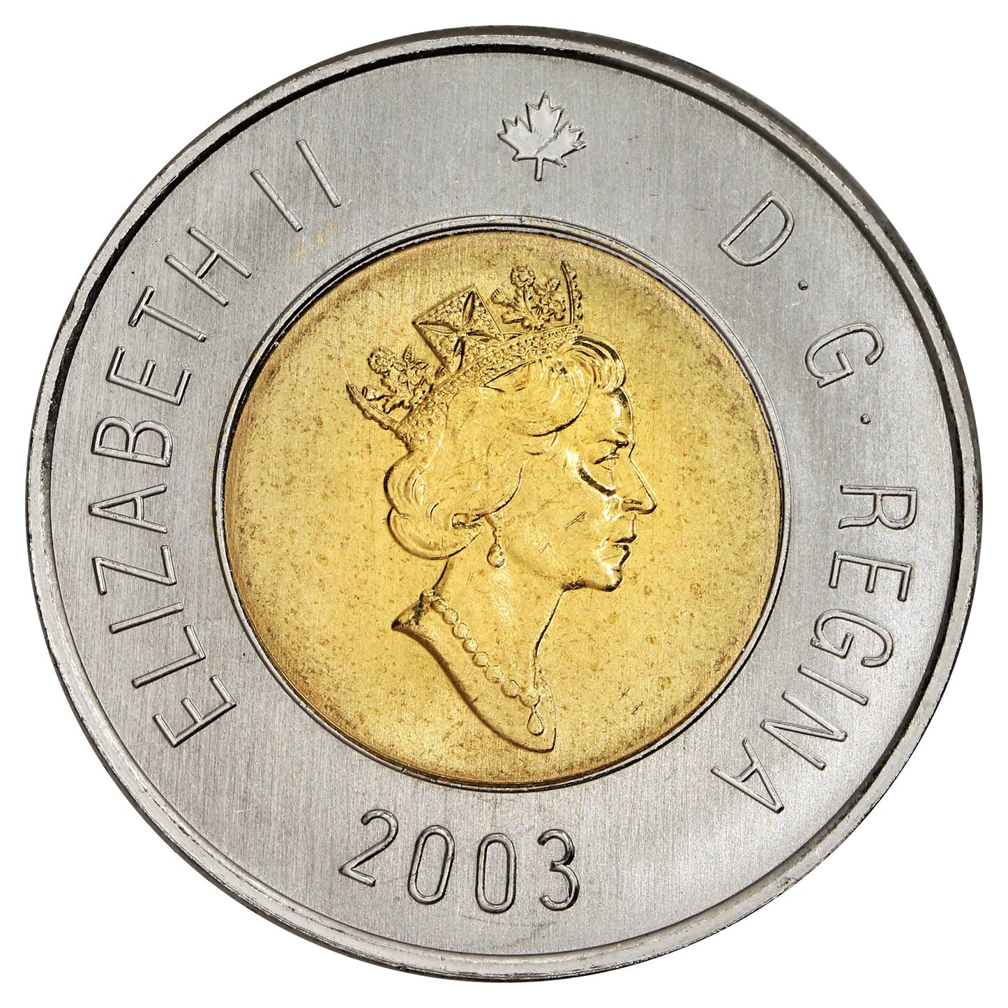 2003 Old Effigy Canada Two Dollar Brilliant Uncirculated (MS63)