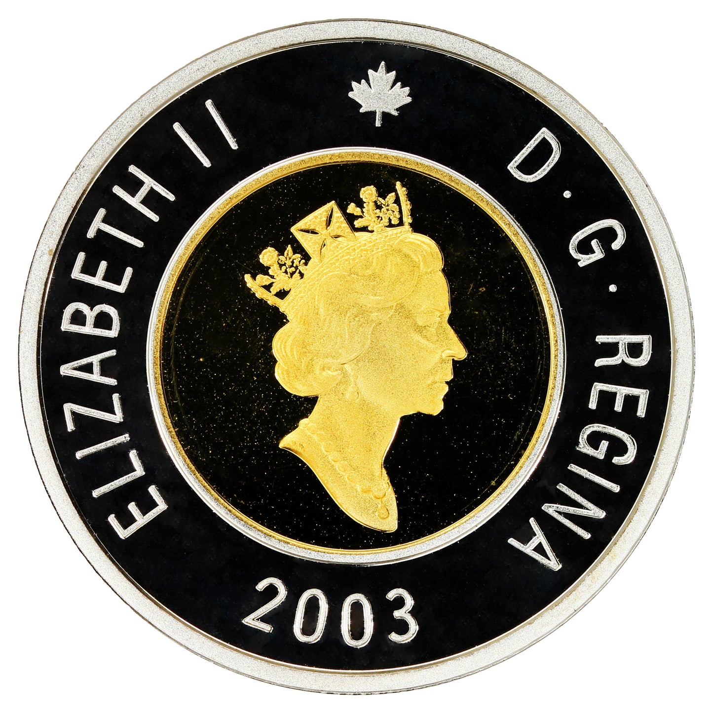 2003 Old Effigy Canada Two Dollar Silver Proof