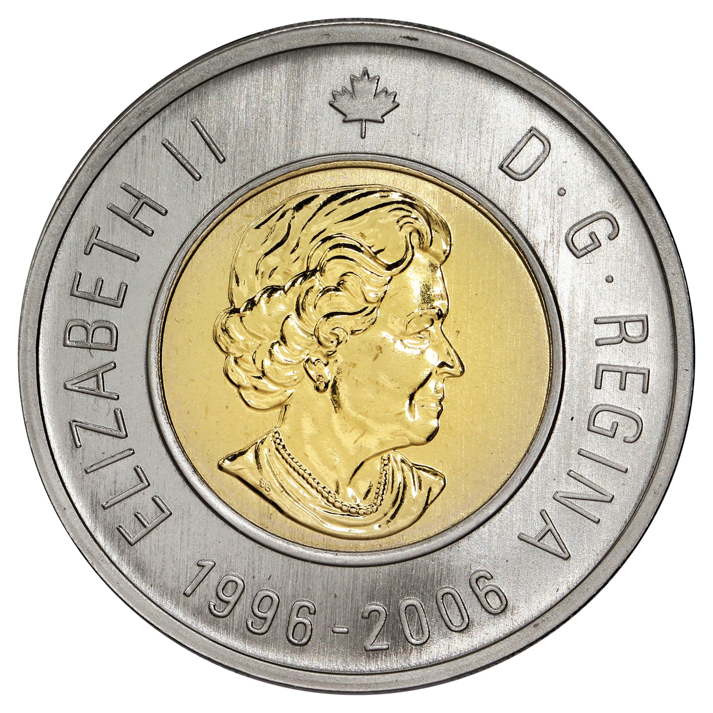 2006 Double Date Canada Two Dollar Specimen (1996-2006)