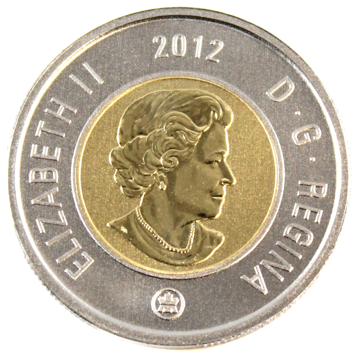 2012 Old Generation Canada Two Dollar Specimen