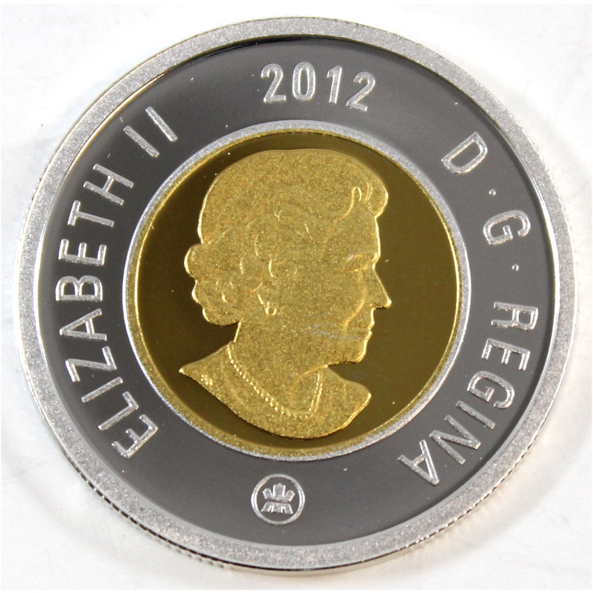 2012 Canada Two Dollar Silver Proof (No Tax)