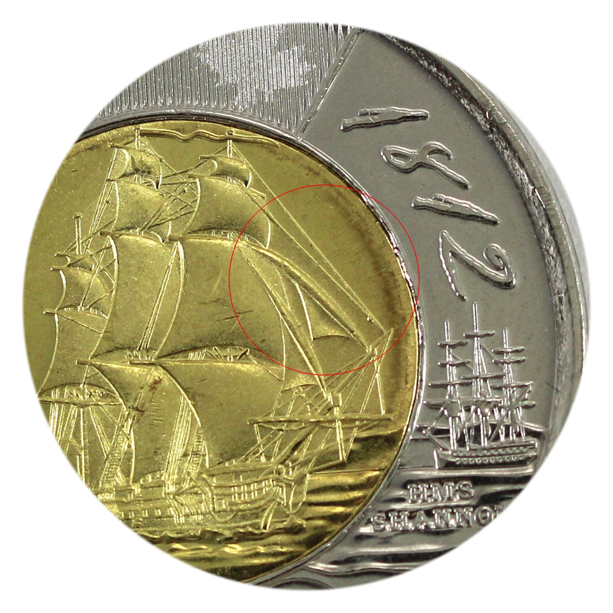 2012 Extra Sail (Shannon) Canada Two Dollar Brilliant Uncirculated (MS-63)