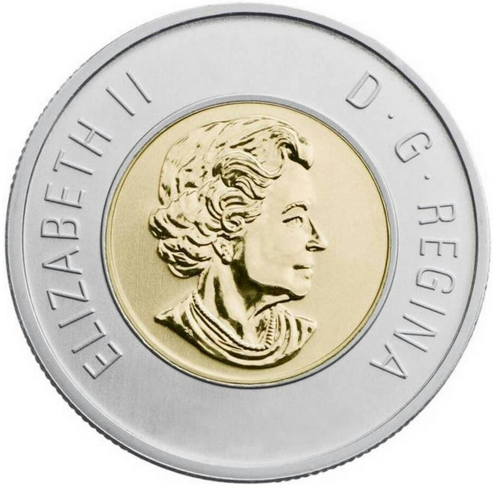 2012 Wolf Pups Canada Two Dollar Specimen