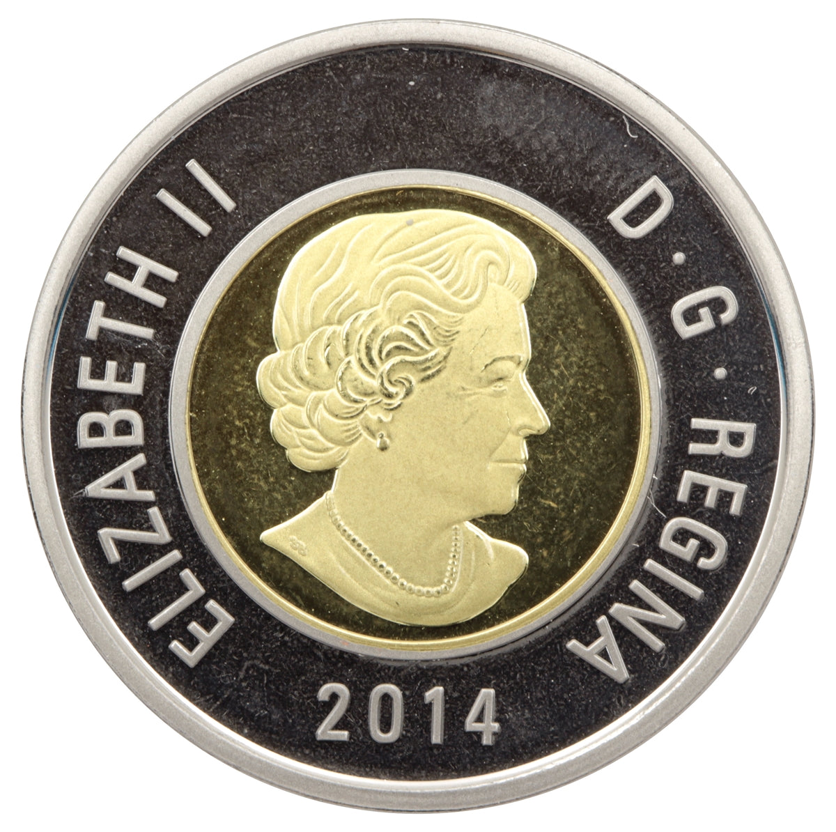 2014 Canada Two Dollar Proof (non-silver)