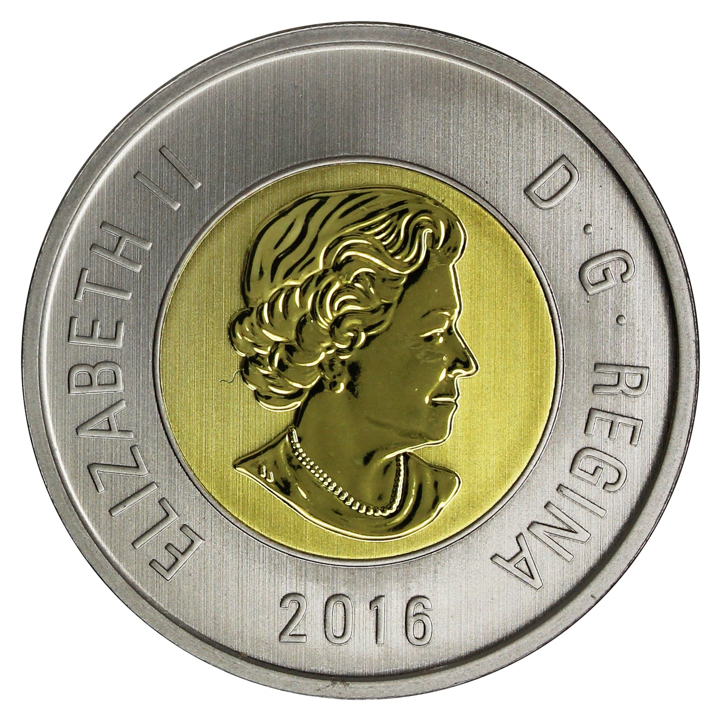 2016 Old Generation Canada Two Dollar Specimen