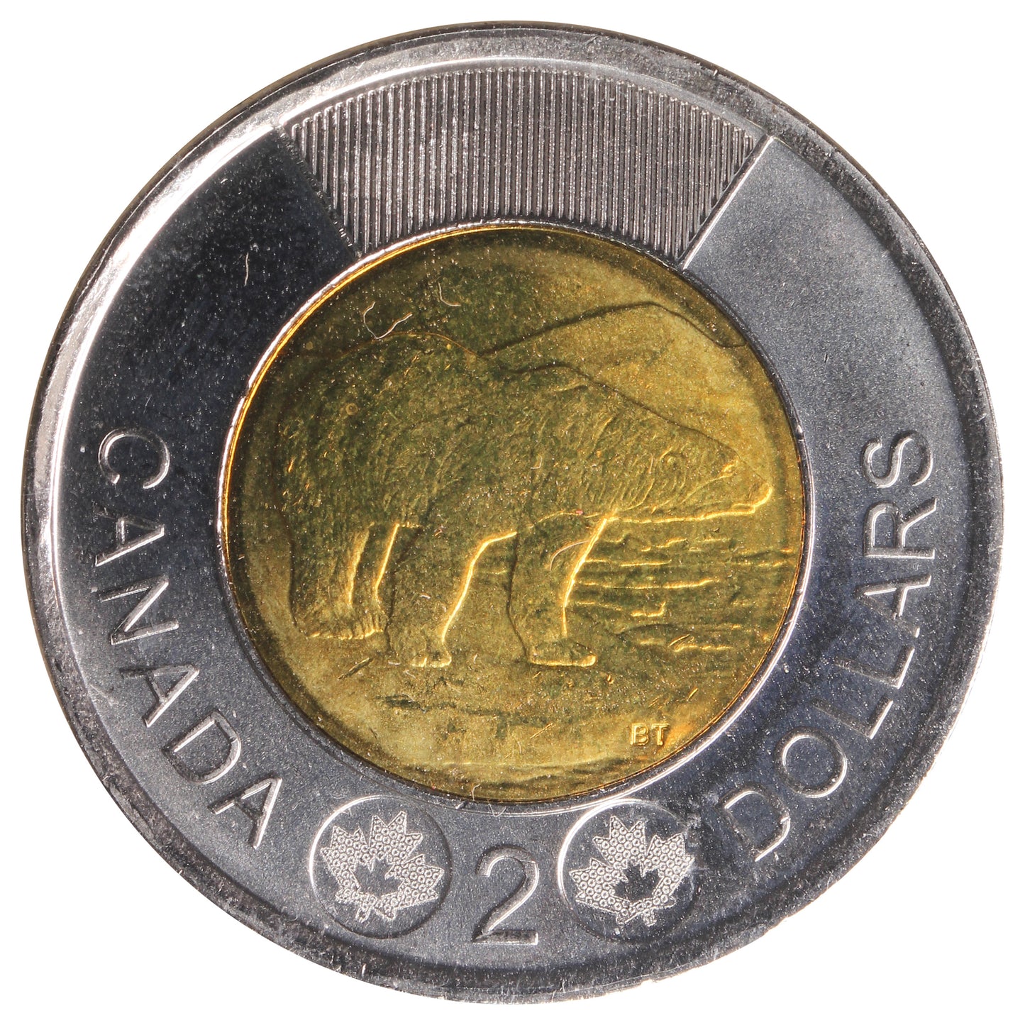 2016 Polar Bear Canada Two Dollar ICCS Certified MS65