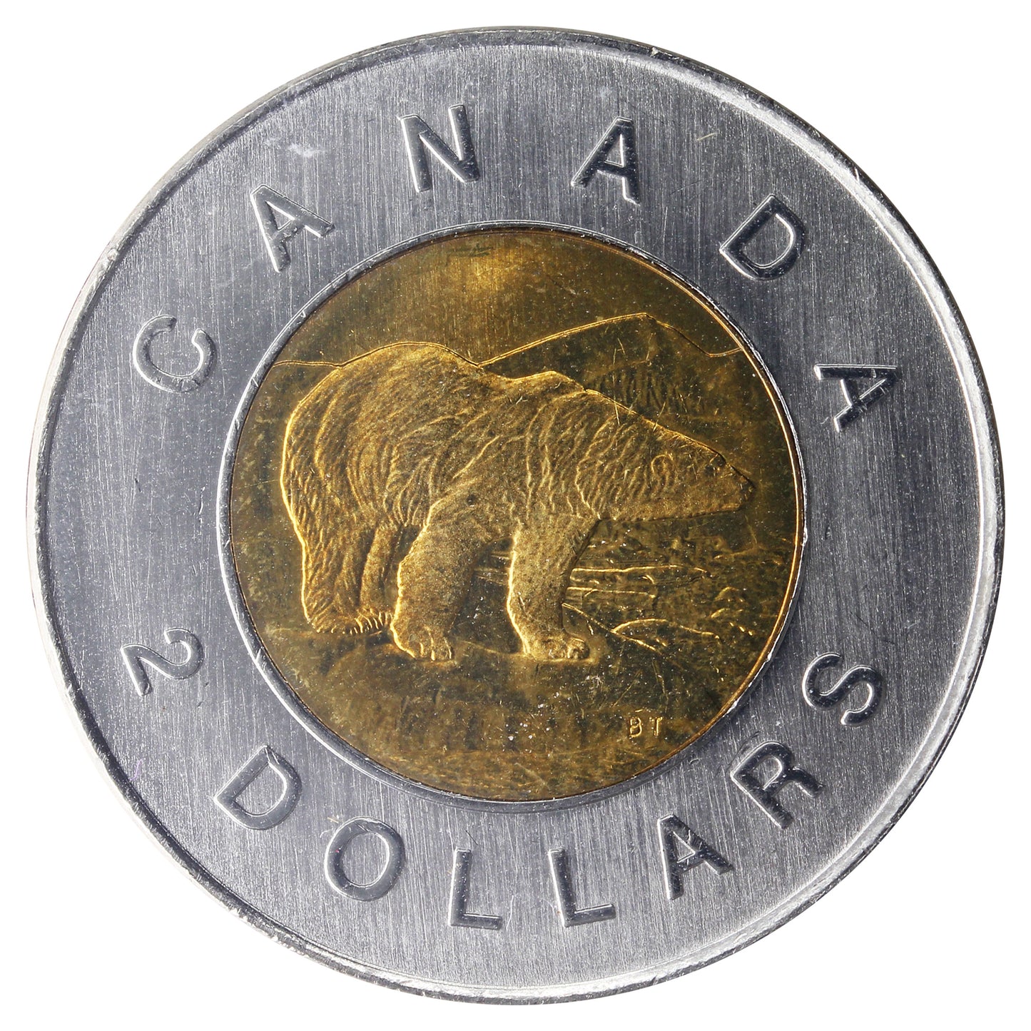 2004 Polar Bear Canada Two Dollar ICCS Certified MS66