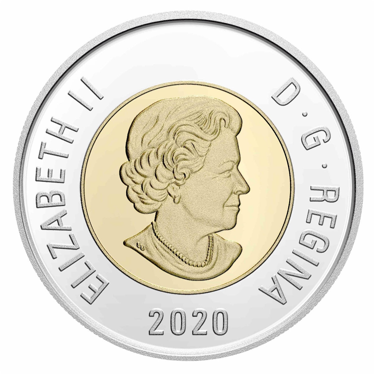 2020 Canada Two Dollar Silver Proof (No Tax)