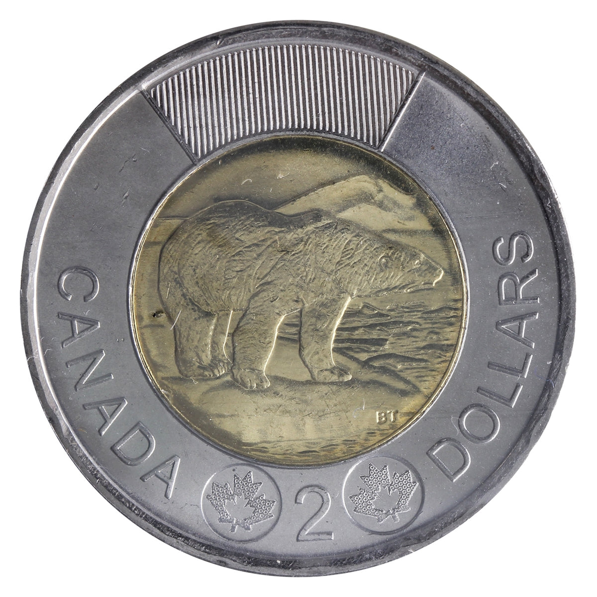 2020 Polar Bear Canada Two Dollars ICCS Certified MS64