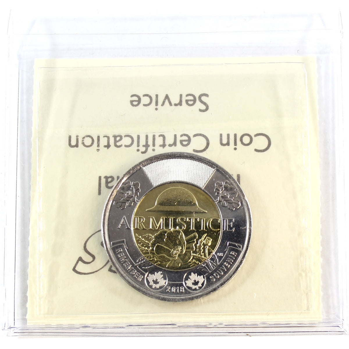 2018 Armistice Canada Two Dollar ICCS Certified MS64