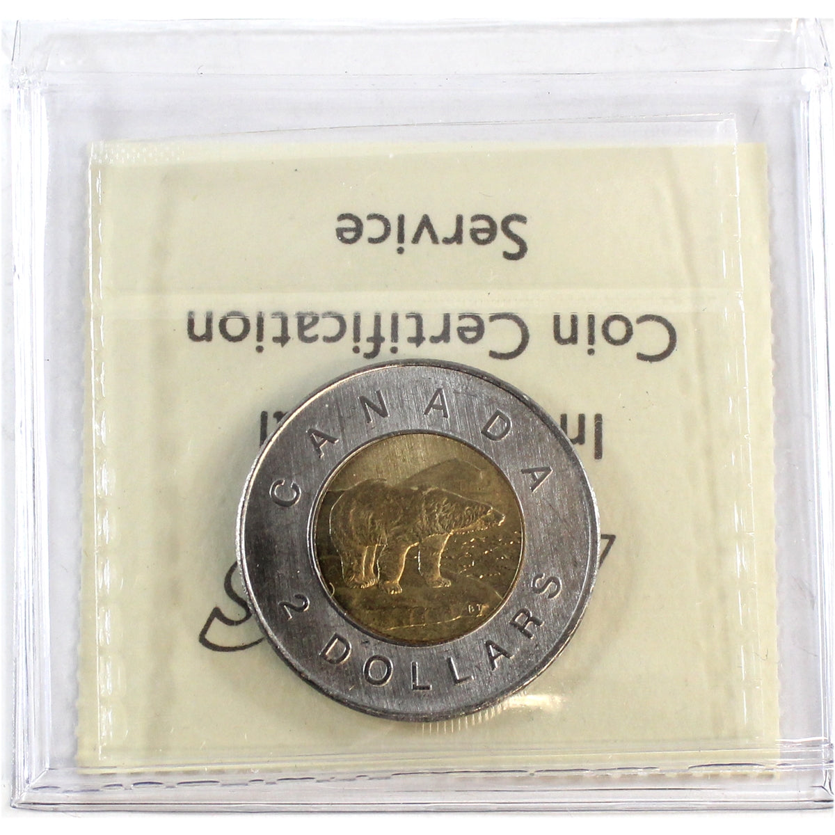 2010 16 Serrations Canada Two Dollar ICCS Certified MS64