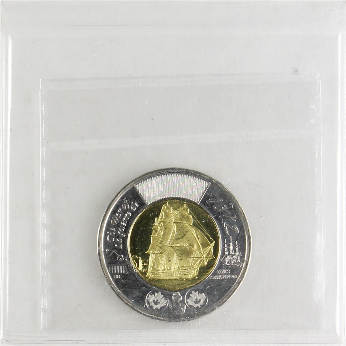 2012 HMS Shannon Canada Two Dollars ICCS Certified MS64