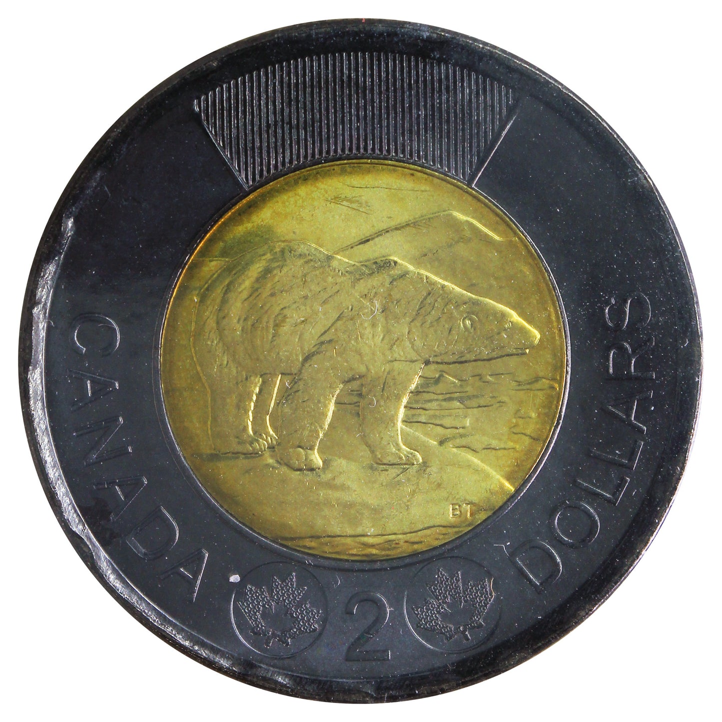 2022 Black Ring Canada Two Dollars ICCS Certified MS66