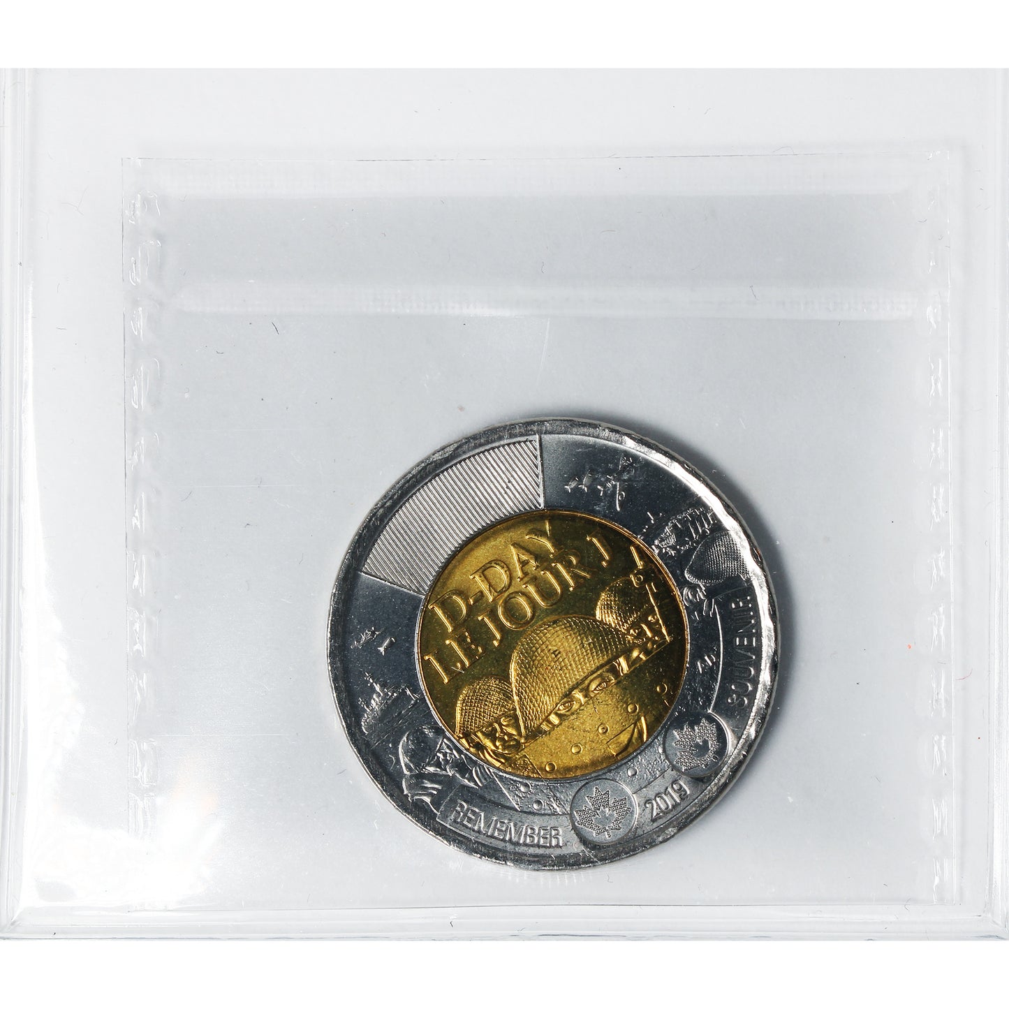 2019 D-Day Canada Two Dollar ICCS Certified MS-64