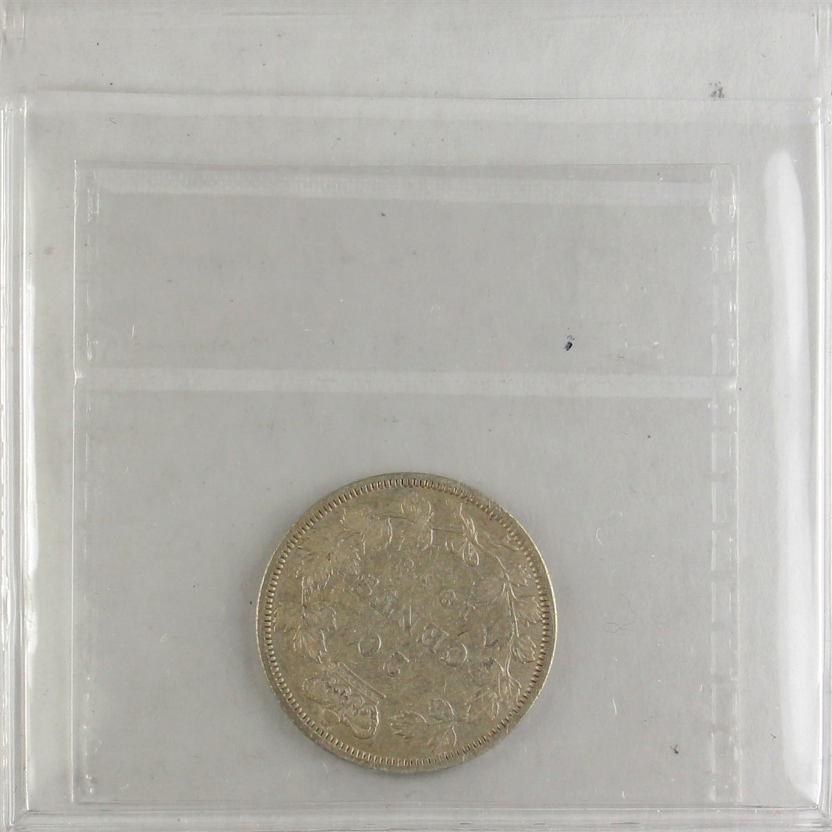 1858 Coinage Canada 20-cents ICCS Certified F12