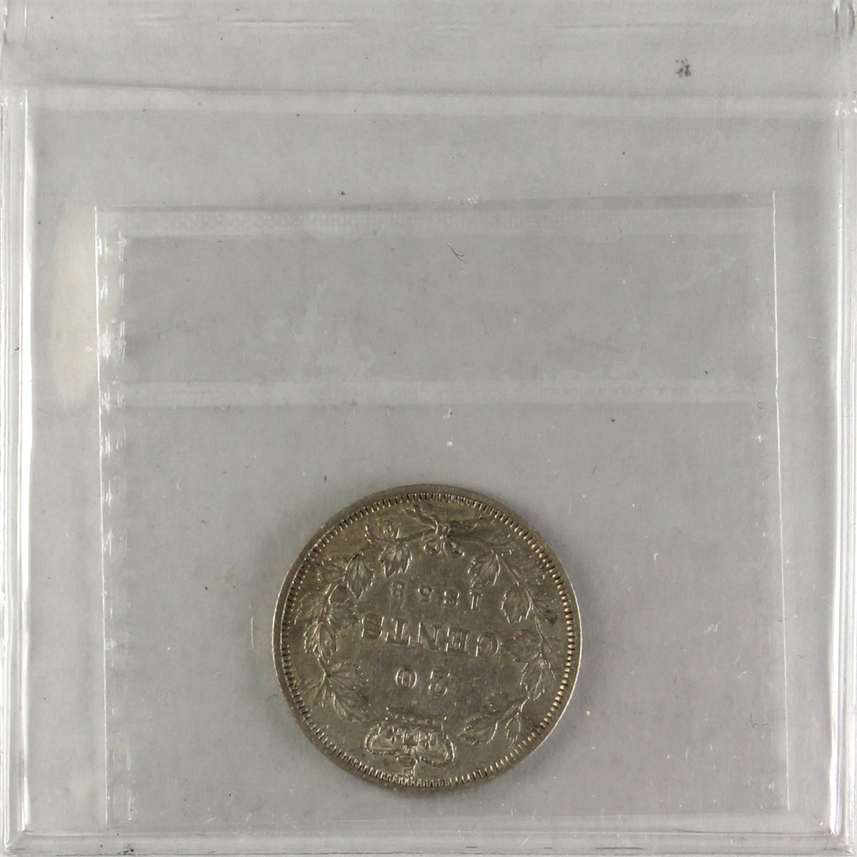 1858 Coinage Canada 20-cents ICCS Certified VF20