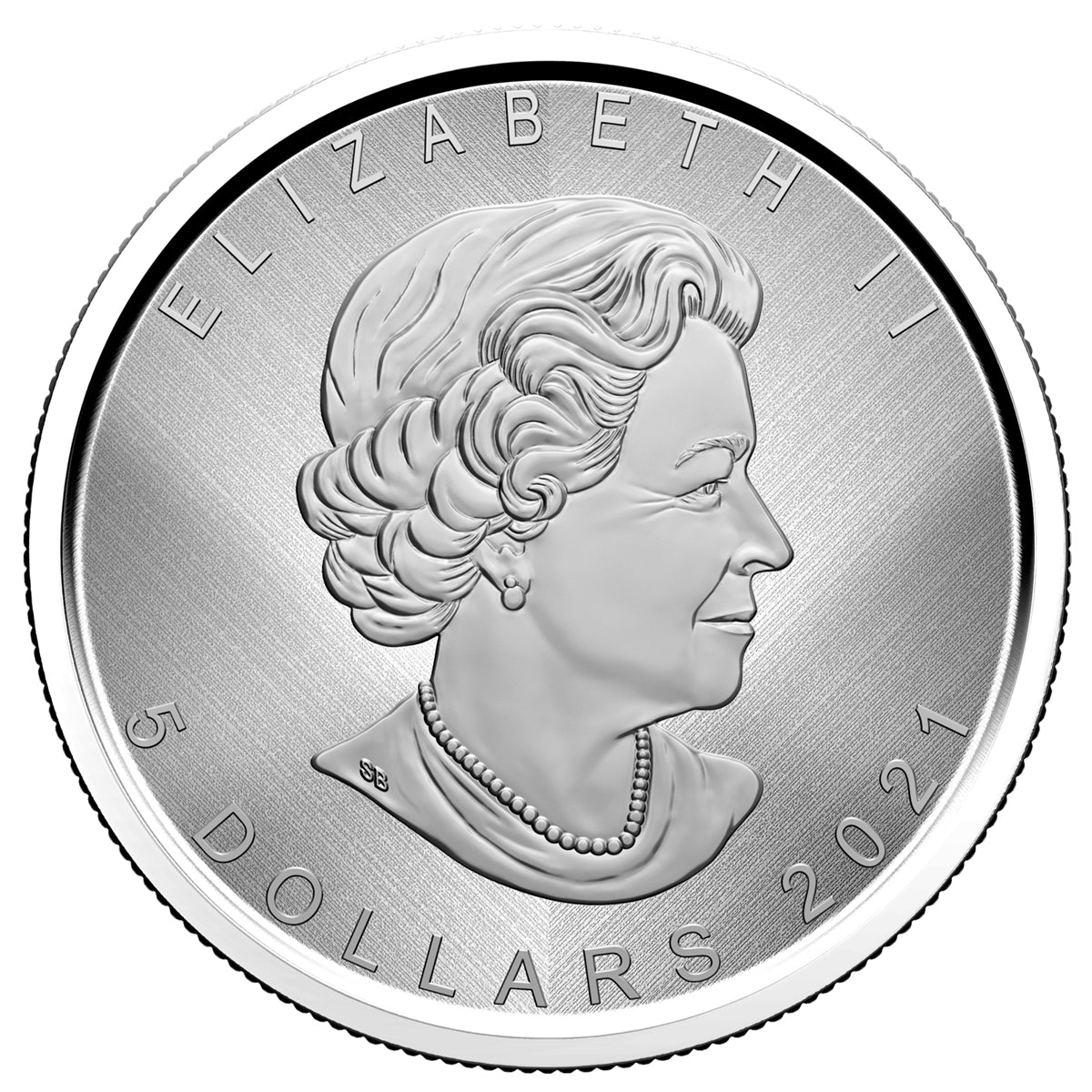 2021 Canada $5 Silver Maple Leaf with W Mint Mark (No Tax)