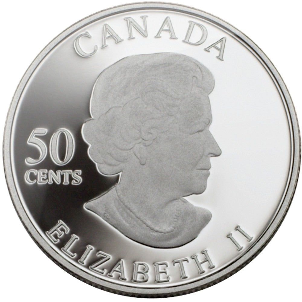 2004 Canada 50-cent Butterfly - Tiger Swallowtail Sterling Silver (#1)