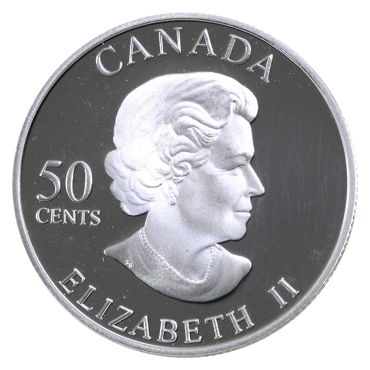 2004 Canada 50-cent Butterfly - Clouded Sulphur Sterling Silver (#2)