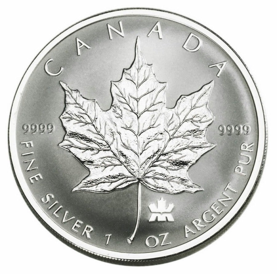 2004 Canada RCM Privy Mark Silver Maple Leaf 5-coin Fractional Set (No Tax)