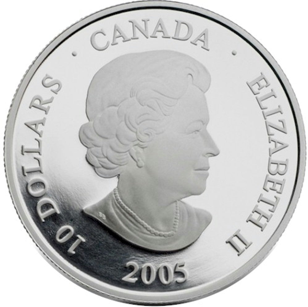 2005 Canada $10 Pope John Paul II Proof Silver Coin (Tax Exempt)