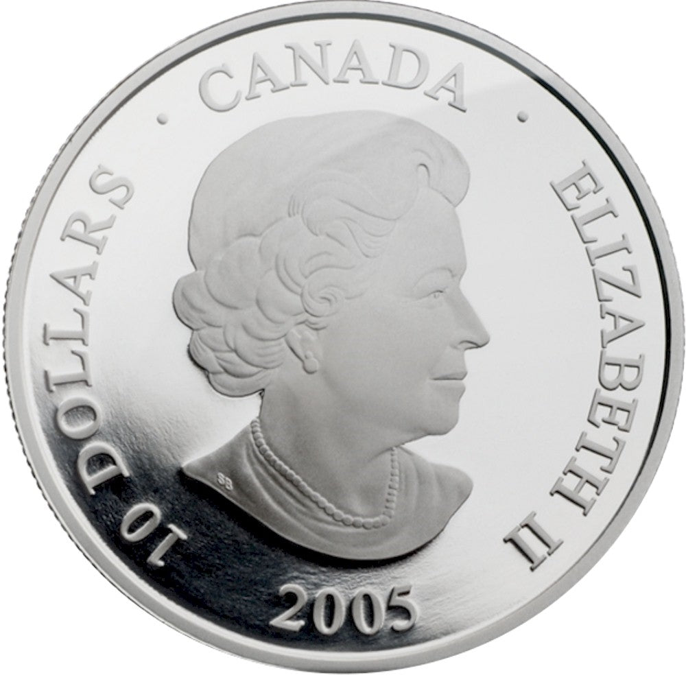 2005 Canada $10 Year of the Veteran Fine Silver Coin (TAX Exempt)
