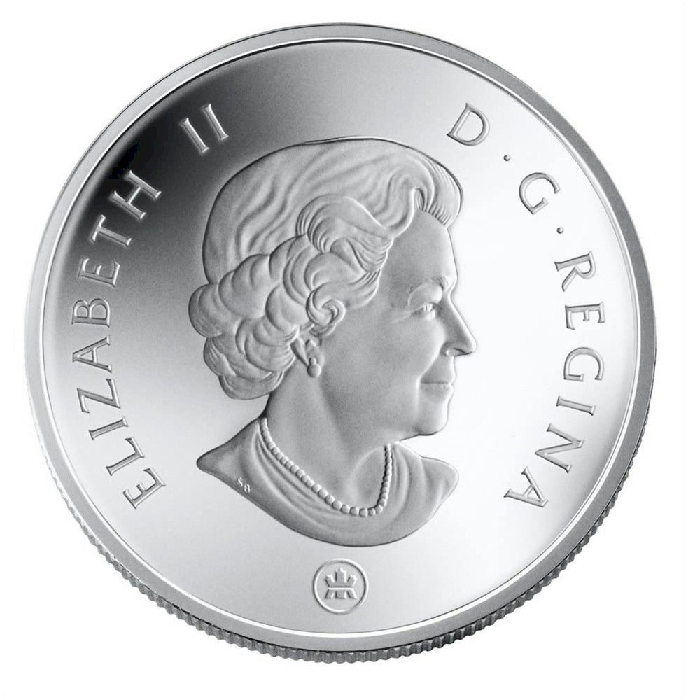 RDC 2008 Canada $4 Dinosaur Collection - Triceratops Fine Silver (No Tax) impaired