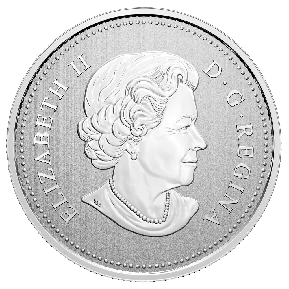 2021 $5 Moments to Hold - 25th Anniversary of Canada's Arboreal Emblem Silver (No Tax)