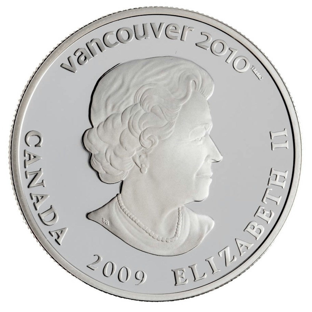 2009 Canada $25 Olympic Spirit Sterling Silver Hologram