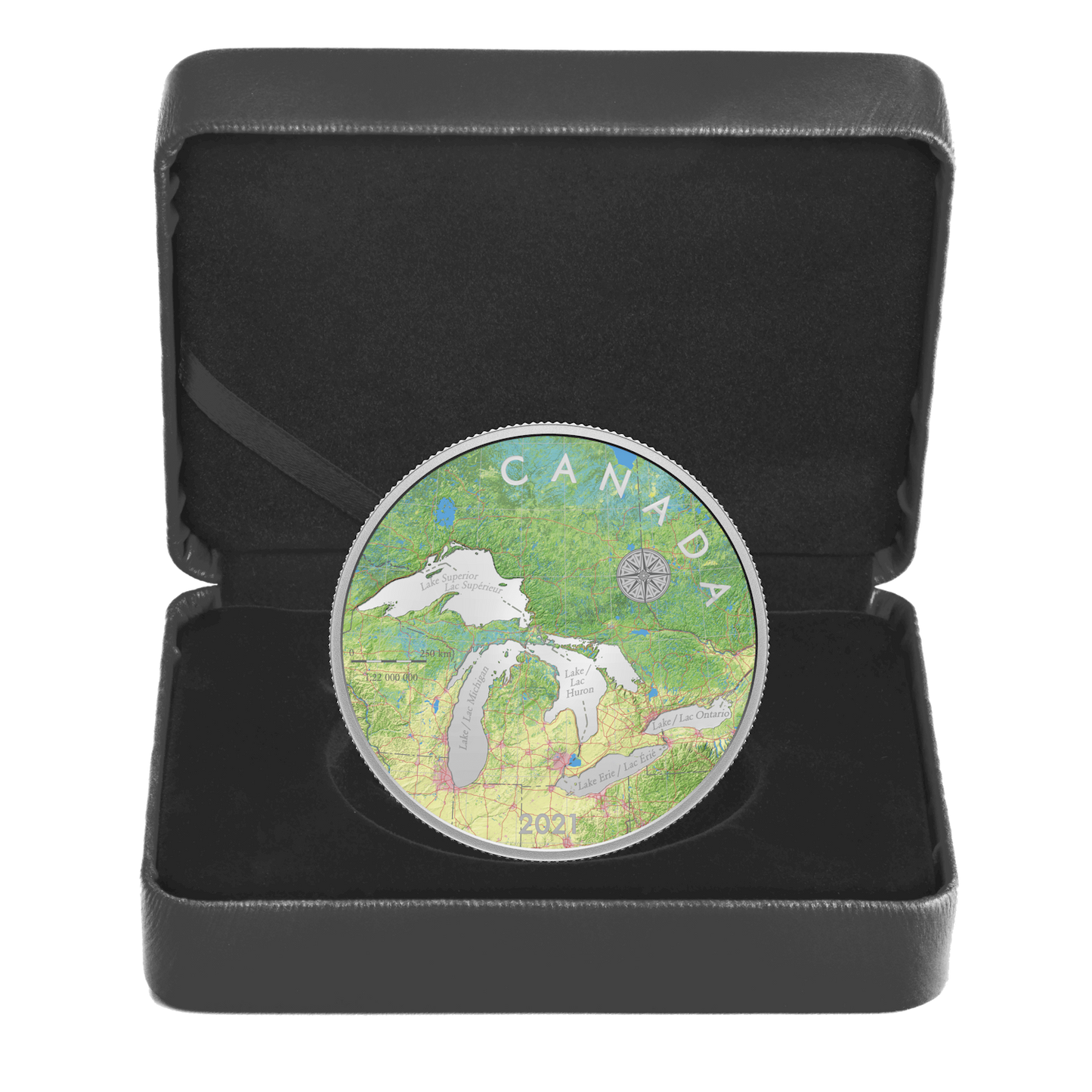 2021 Canada $50 Great Lakes Tribute Fine Silver (No Tax)