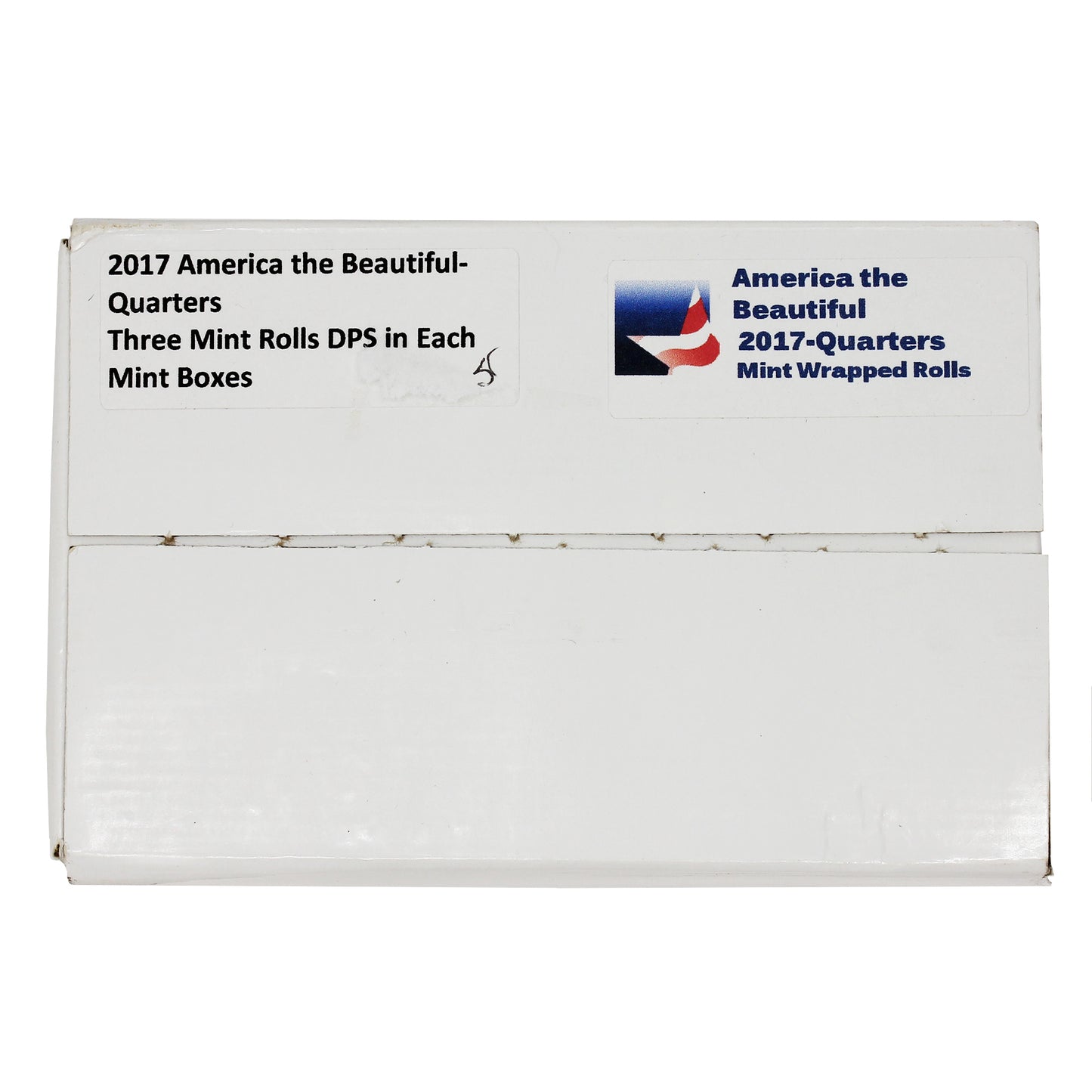 Set of 3x 2017 PDS USA George Rogers Clark Quarter Rolls, Unopened