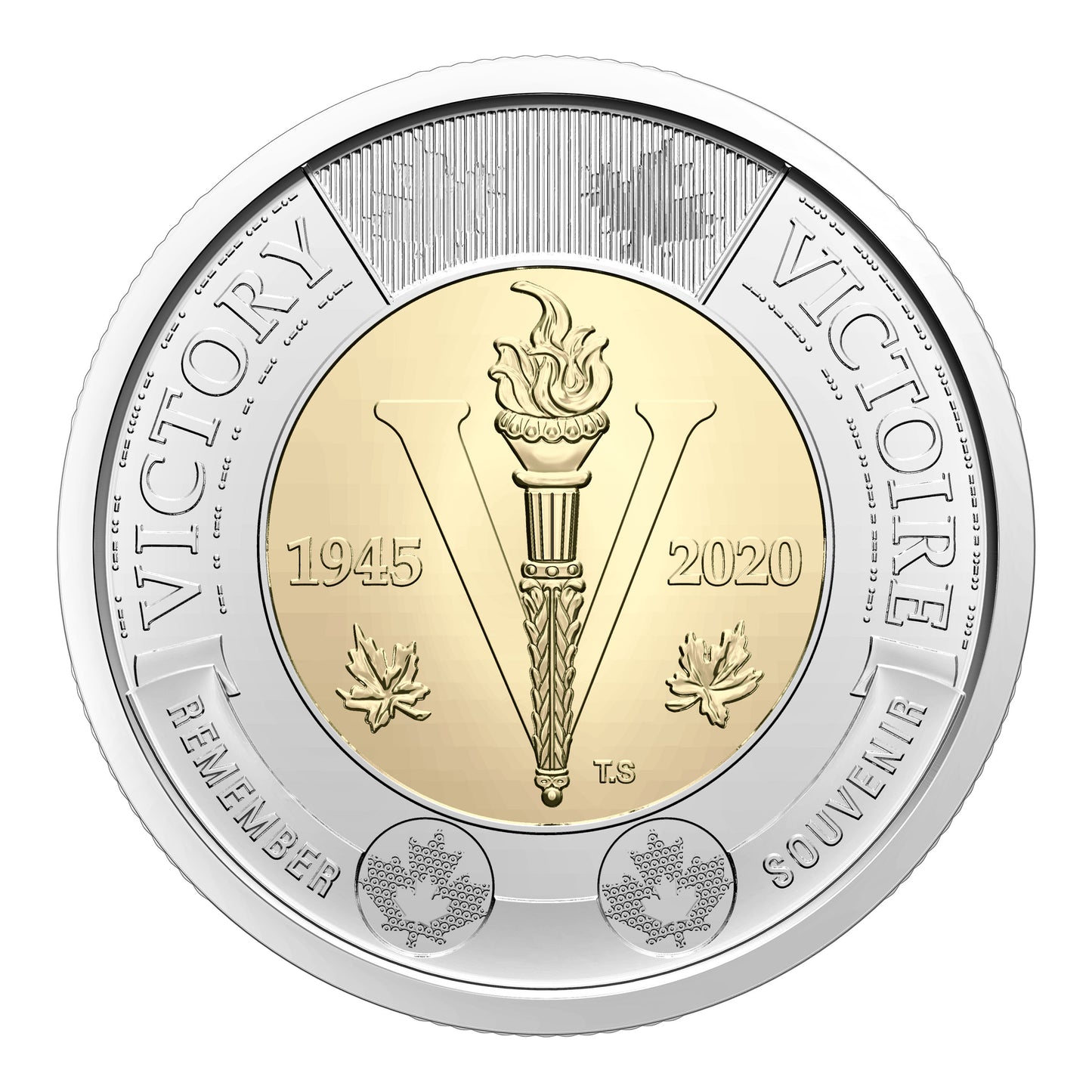 2020 75th Ann. of the End WWII Canada Two Dollar Brilliant Uncirculated (MS-63)