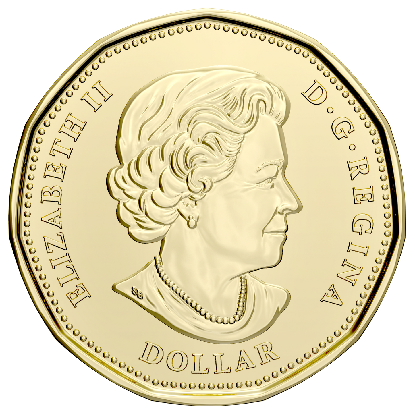 2021 Canada $1 Coloured 125th Ann. Klondike Gold Rush Special Wrap Roll of 25pcs