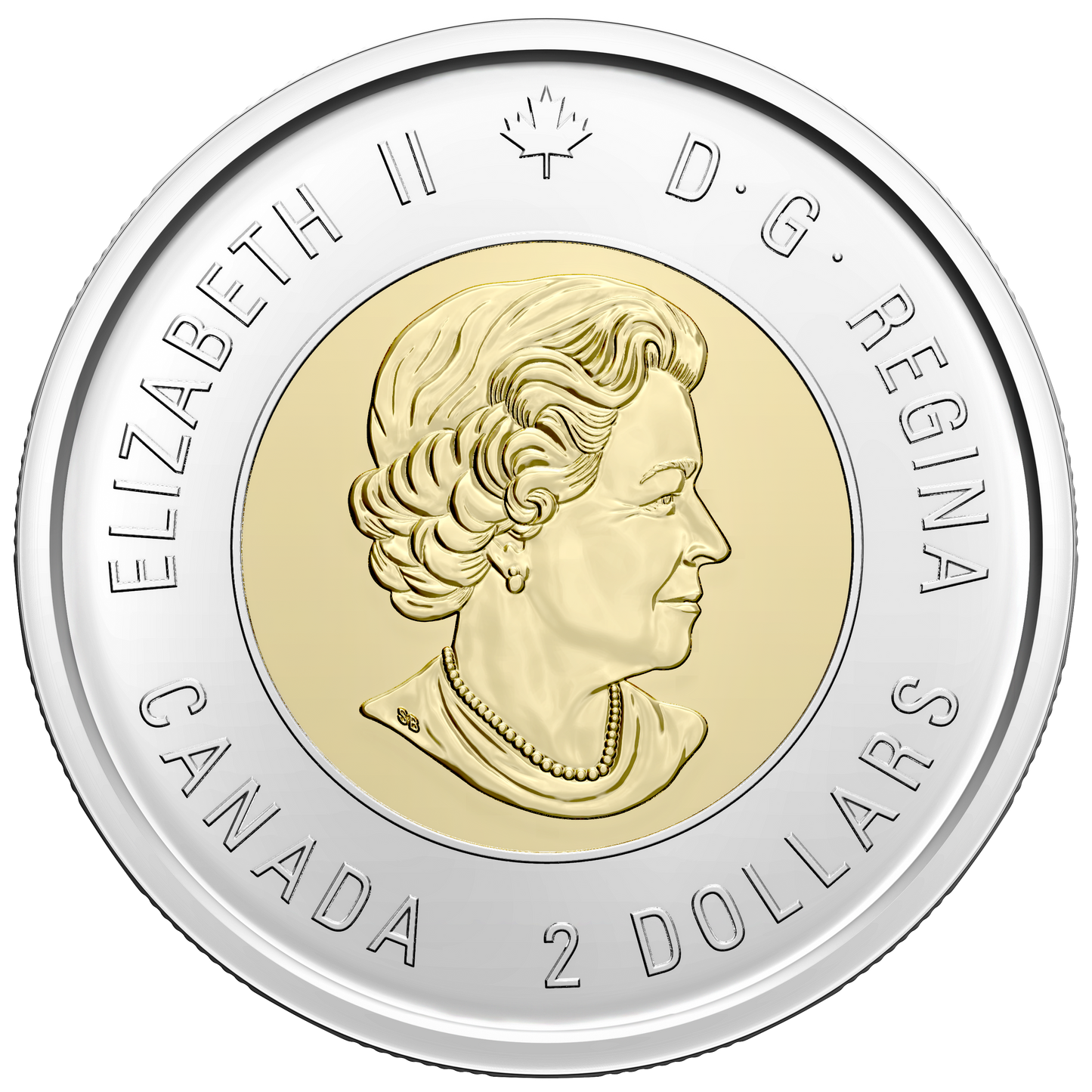 2021 Canada Two Dollar Coloured Discovery of Insulin Brilliant Uncirculated (MS63)