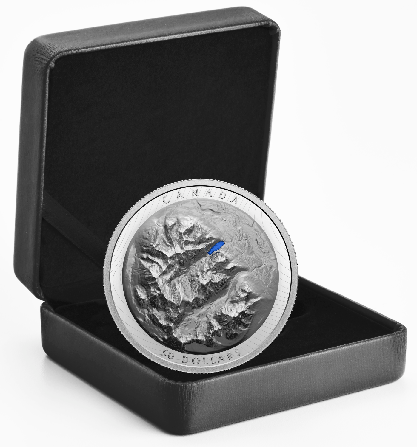 2021 Canada $50 Lake Louise Extraordinarily High Relief Fine Silver (No Tax)