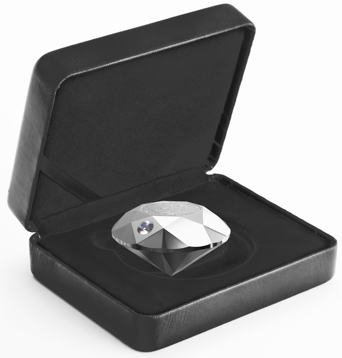 2021 Canada $50 Forevermark Black Label Round Diamond Silver Diamond-Shaped (No Tax)