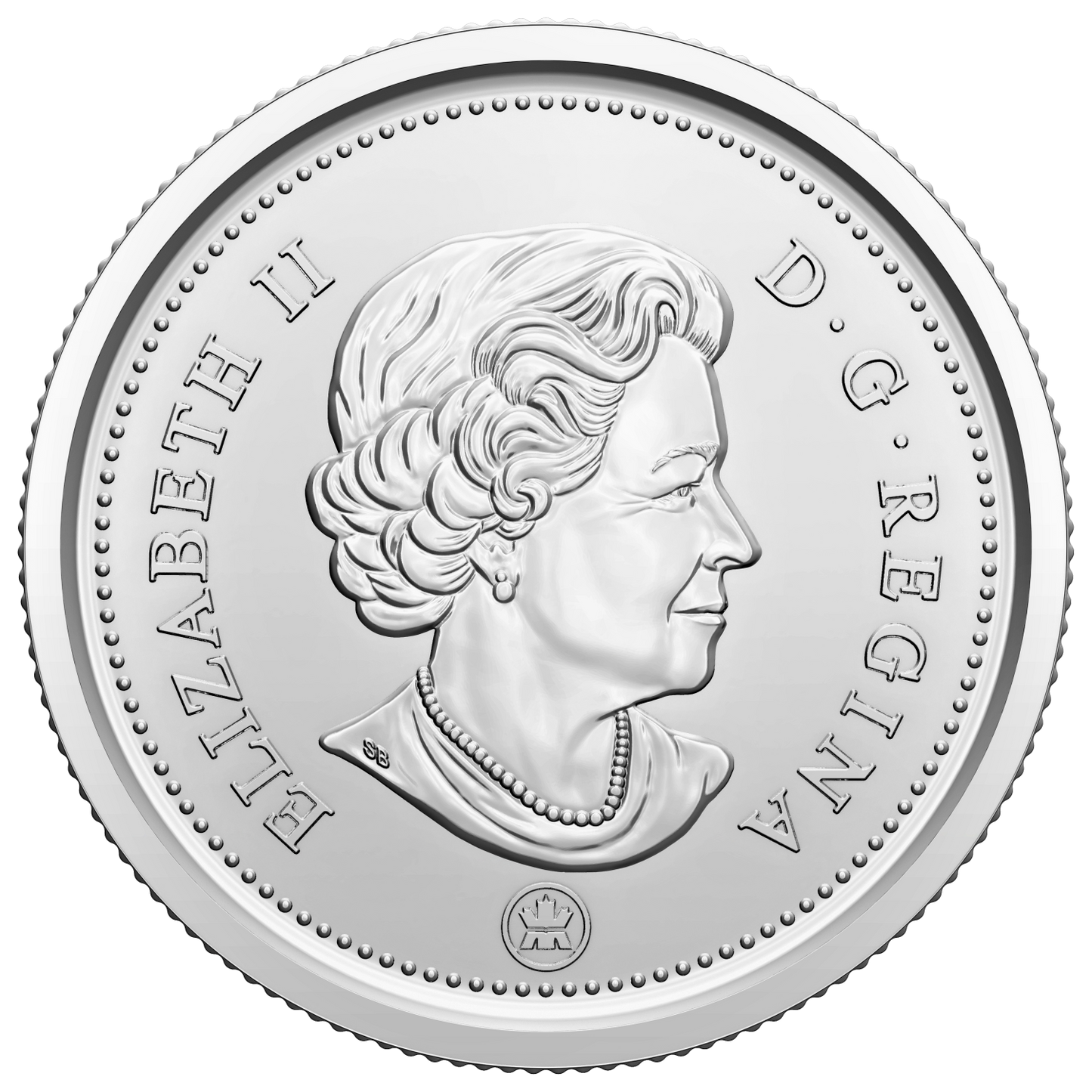 2022 Canada 25-cents Brilliant Uncirculated (MS63)