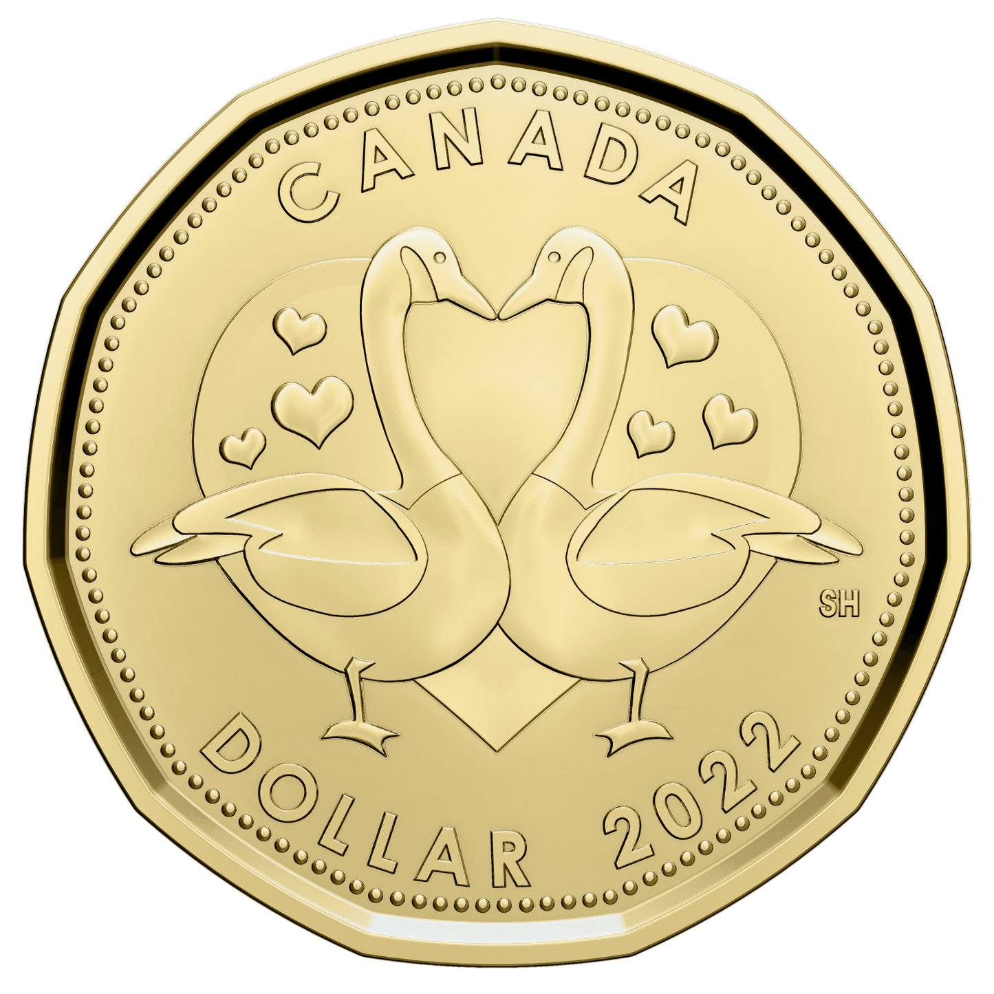 2022 Wedding Canada Loon Dollar Brilliant Uncirculated (MS63)