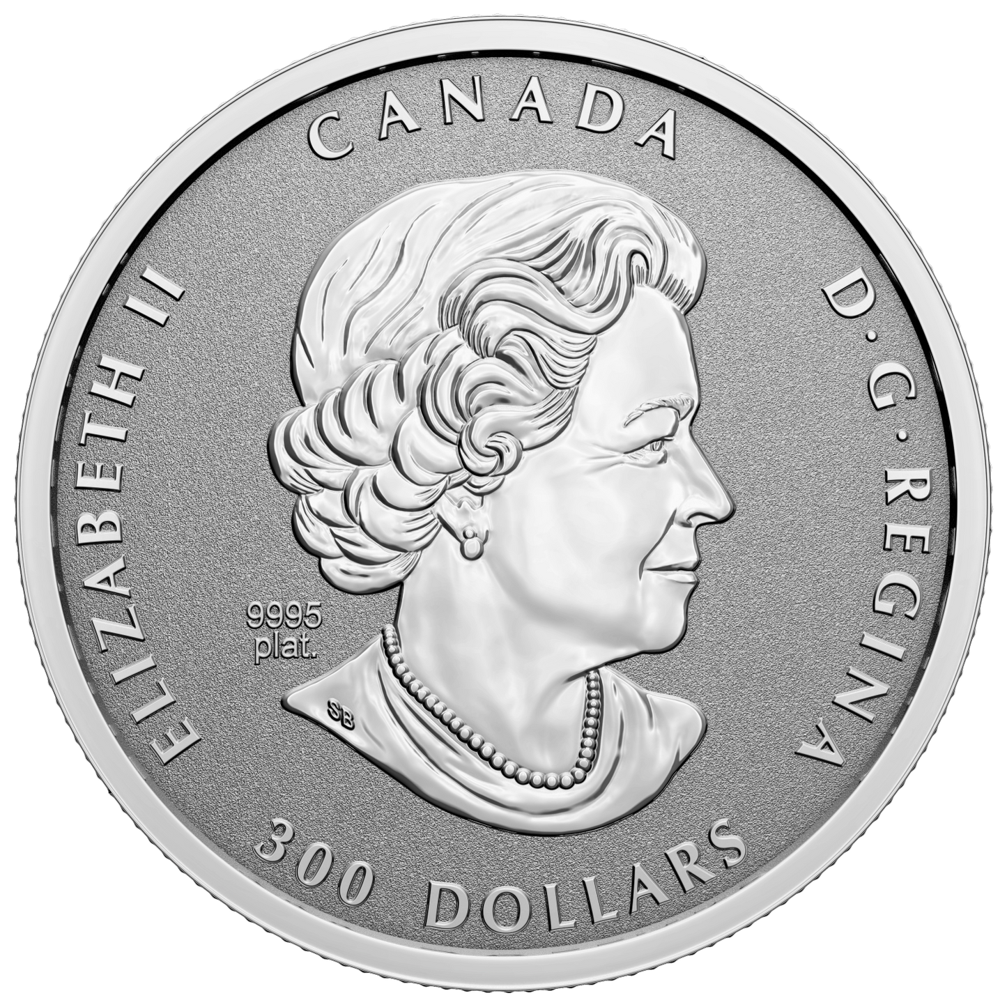 2022 Canada $300 Platinum Jubilee of Her Majesty Queen Elizabeth II Platinum (No Tax)
